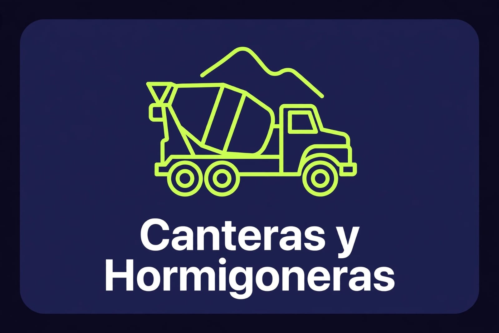 Canteras y Hormigoneras